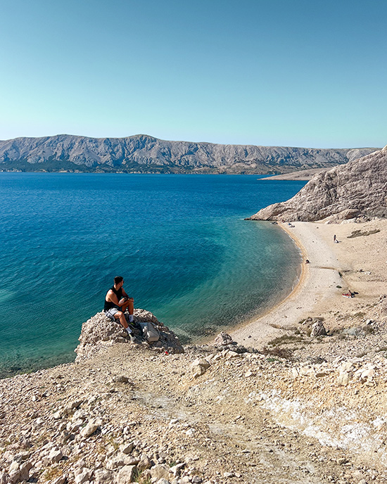 Insel Pag Kroatien Urlaub